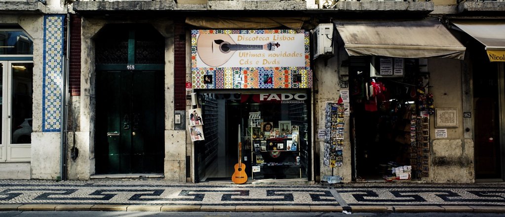 Music store, Lisbon