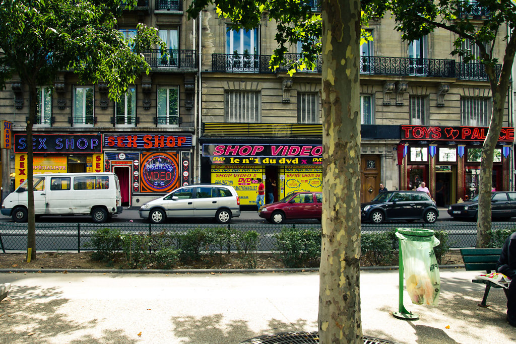 Sex shops, Paris