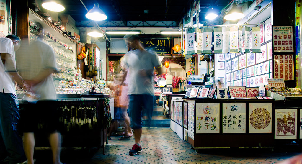 Market at night