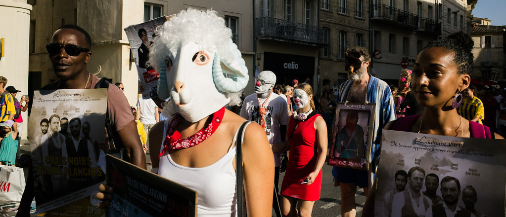 Parade d'ouverture Festival OFF 2017, Avignon