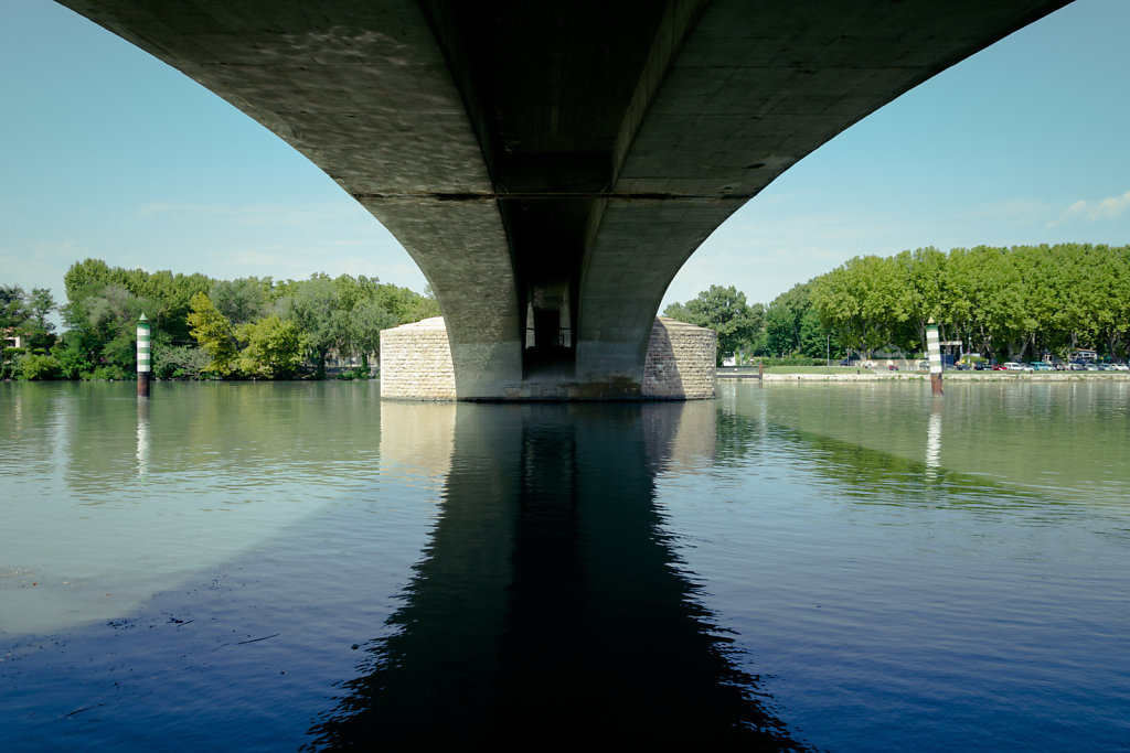 Under the bridge