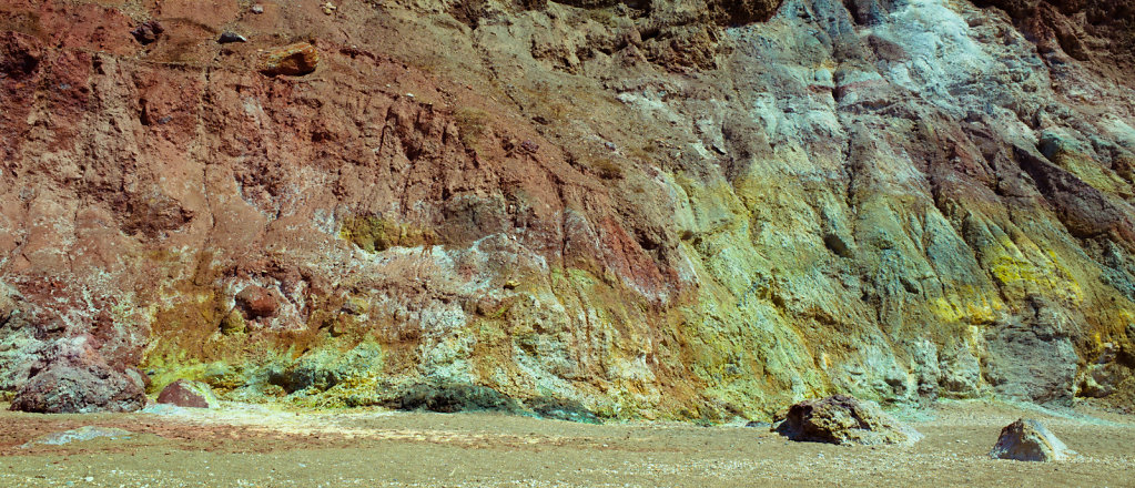 Colorful rock, Milos