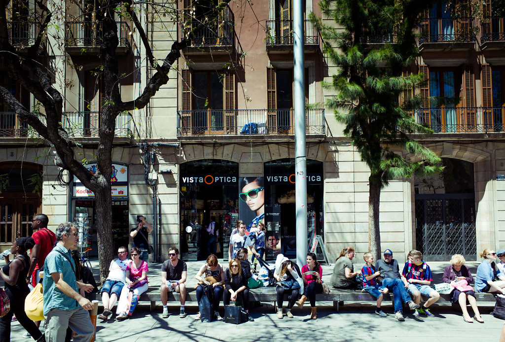 Sunny day in Barcelona