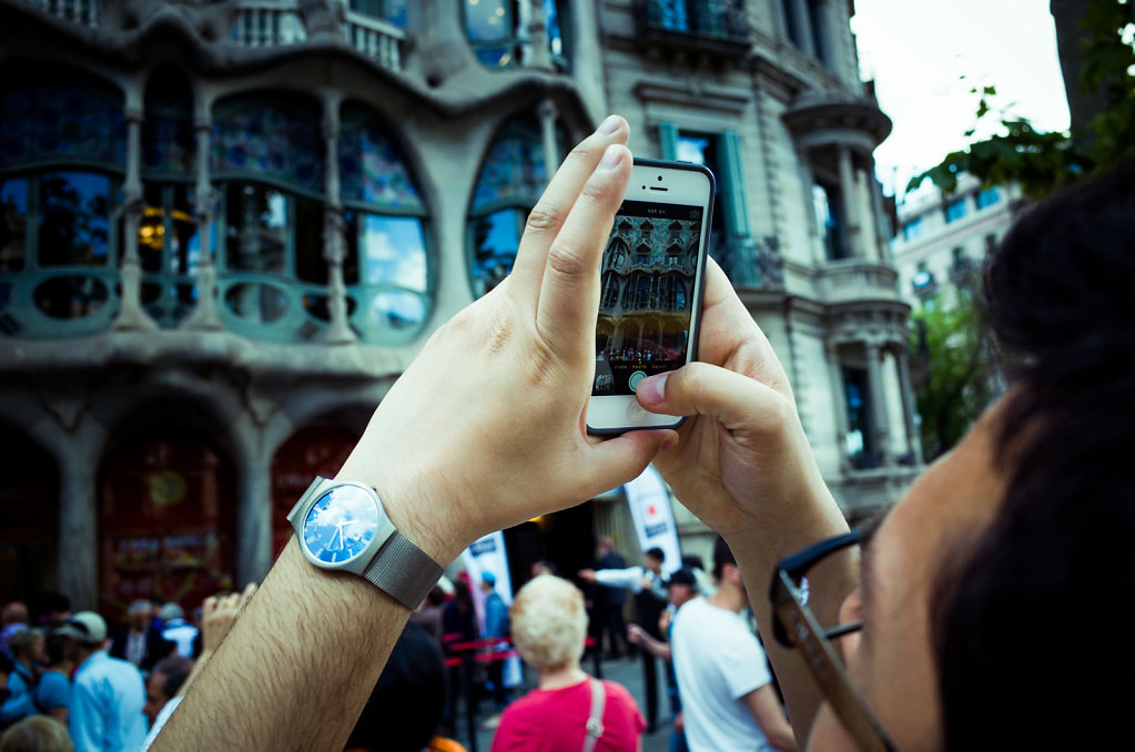 Picture in picture of Casa Batllo, Barcelona