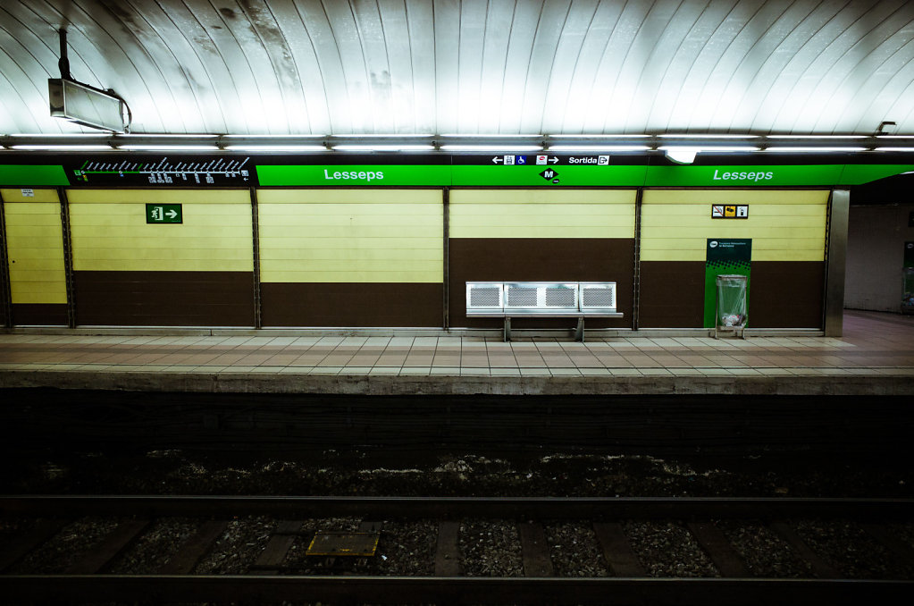 Lesseps subway station, Barcelona