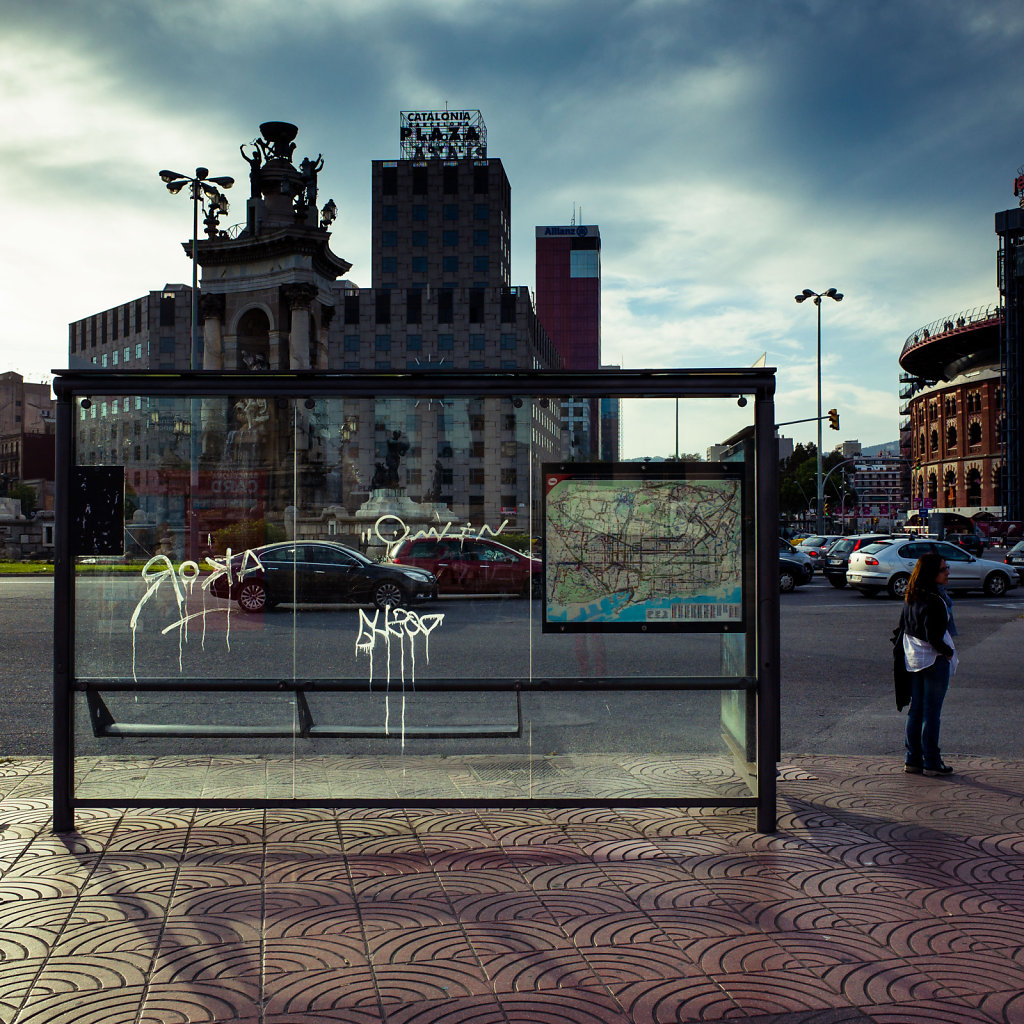 Bus station, Barcelona