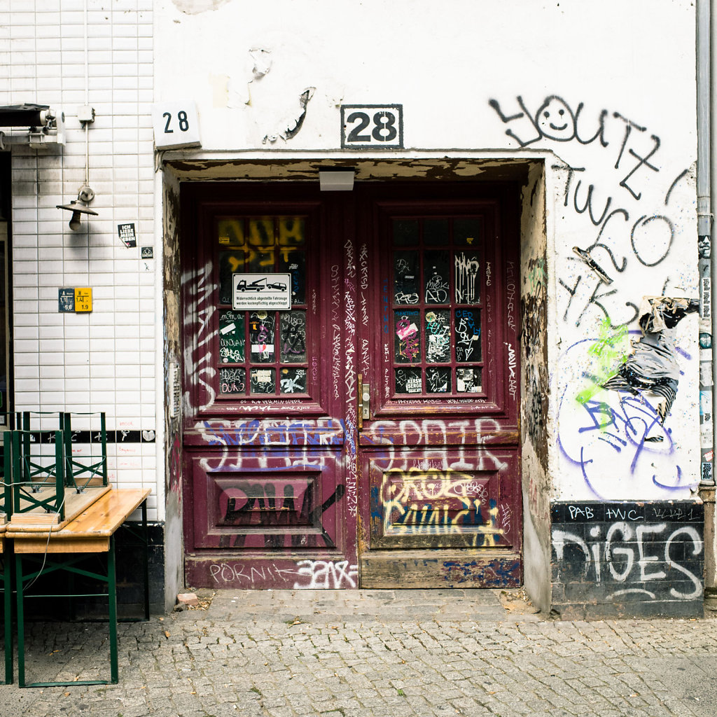 Graffitti door