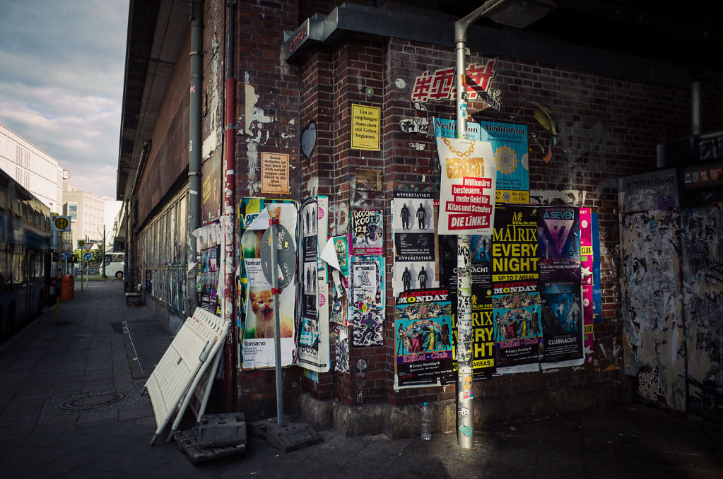 Posters and graffitti, Berlin