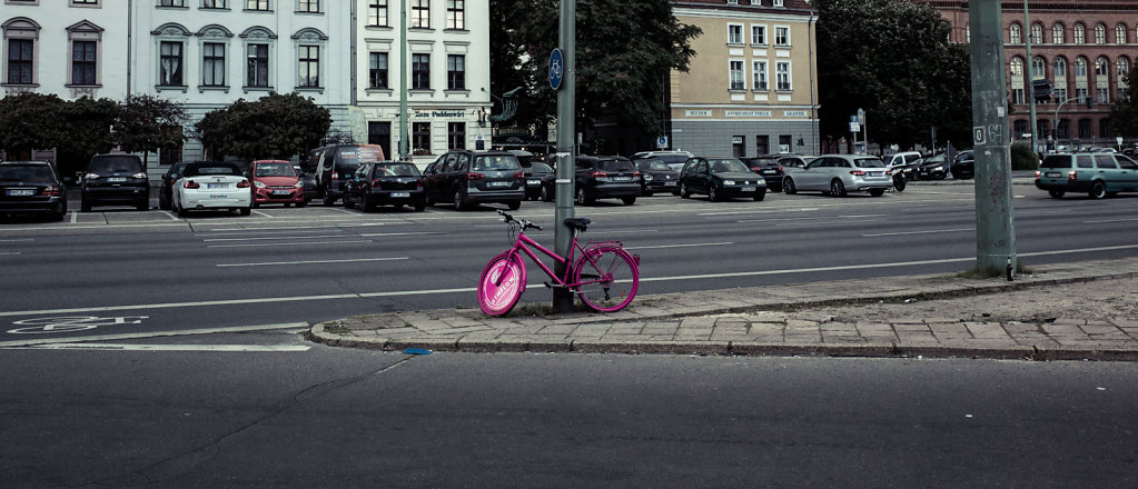 Pink bike