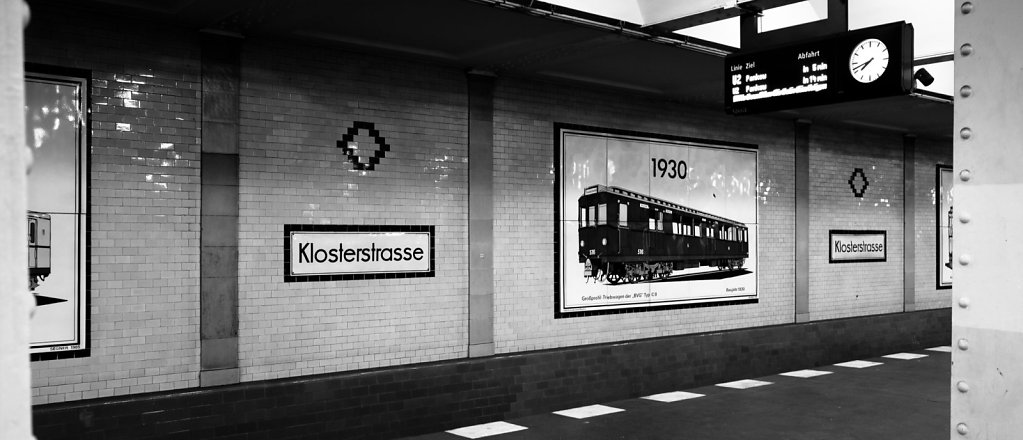 Klosterstrasse subway station, Berlin