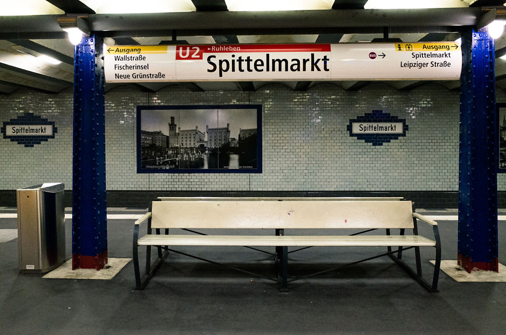 Spittelmarkt subway station, Berlin