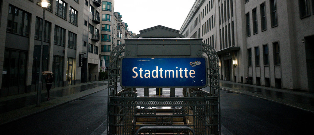 Stadtmitte subway station, Berlin
