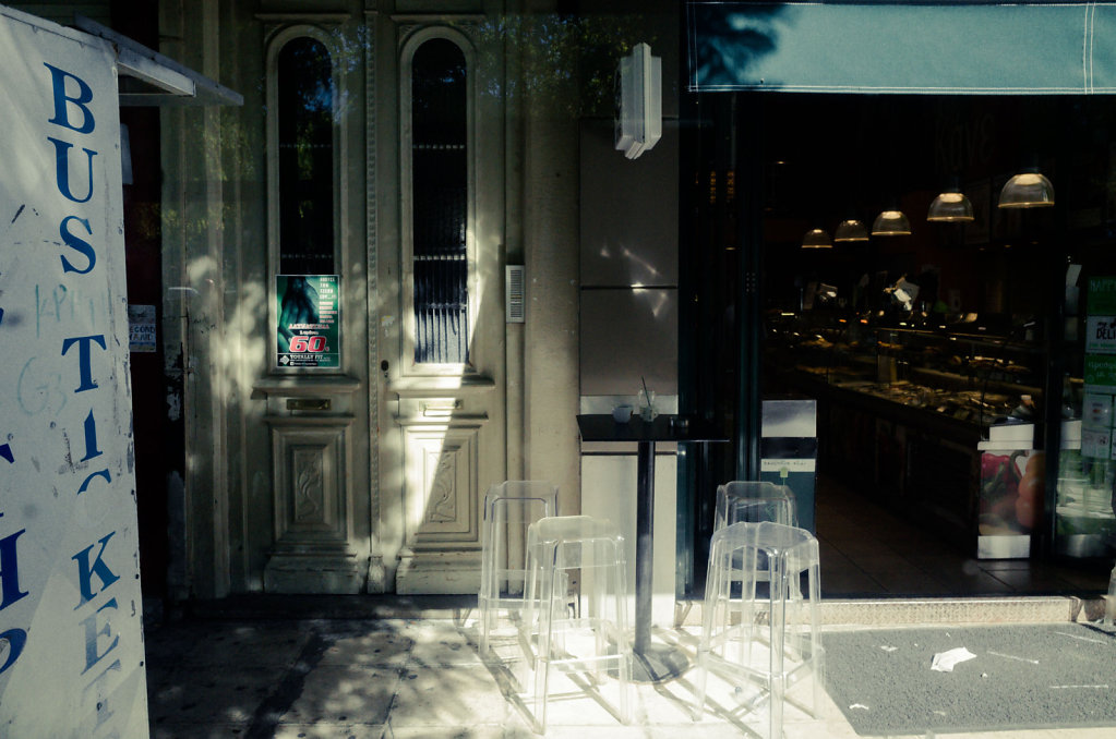 Transparent seating