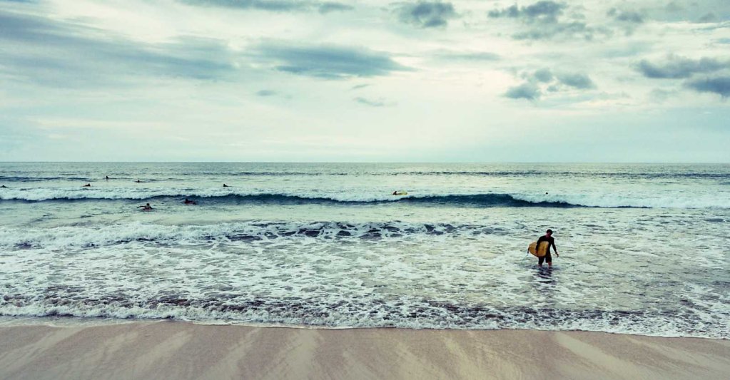 The surfer, Bali