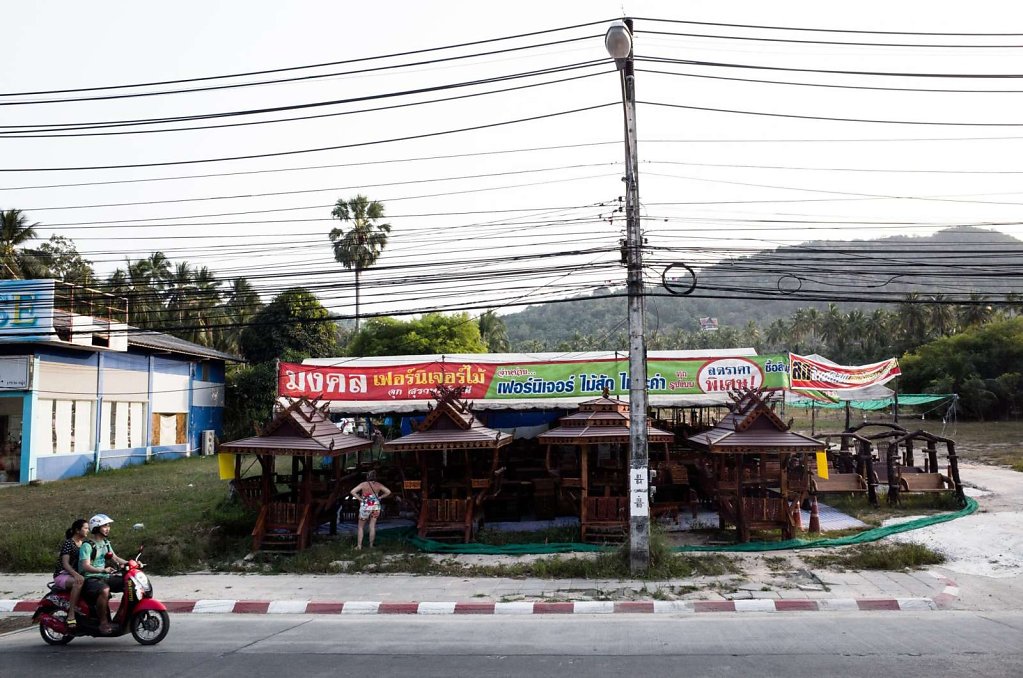 Patio furniture shop, Koh Samui