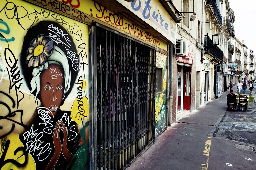 Street grafitti in Montpellier