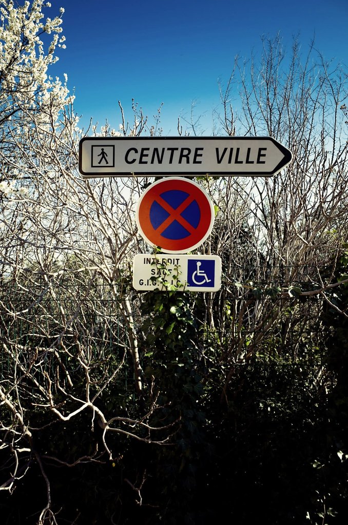Downtown is this way