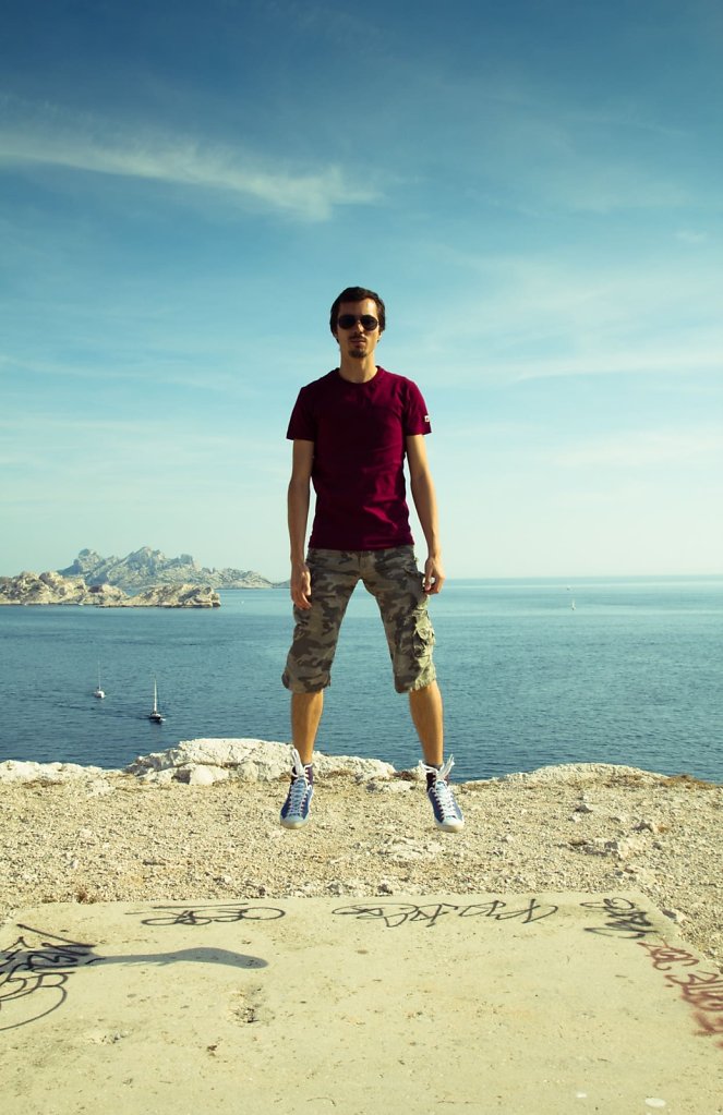 Floating in les Calanques, Marseille