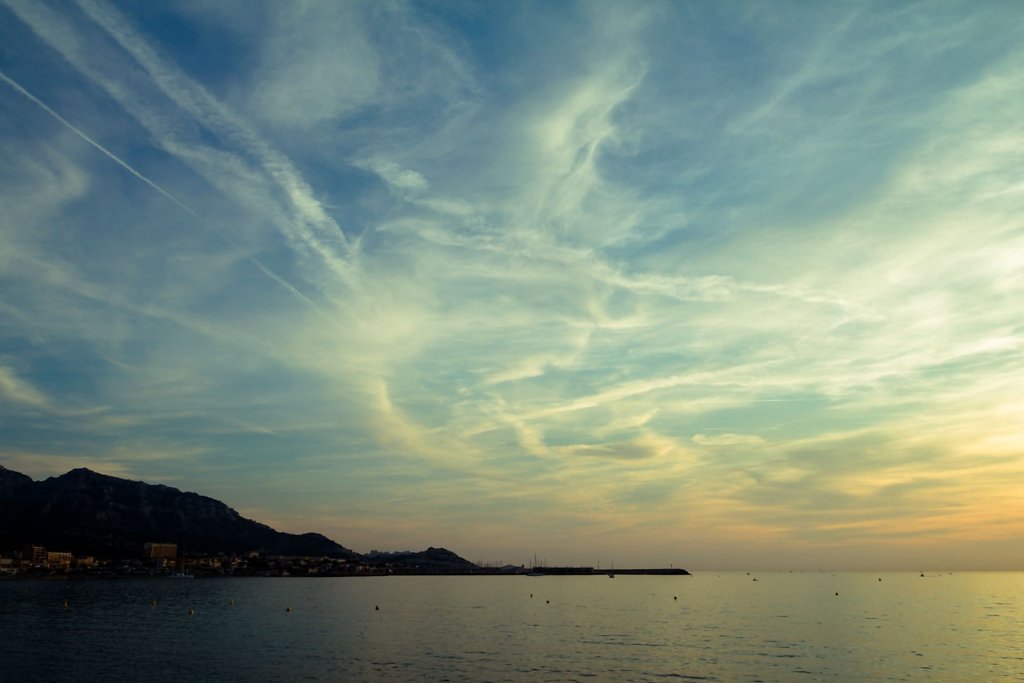 Sky with details, Marseille