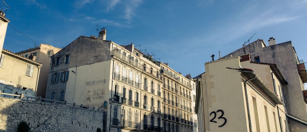 Buildings in Marseille