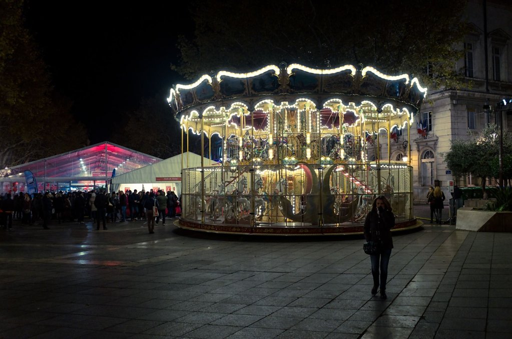 Place de l'Horologe, Millevin 2017, Avignon