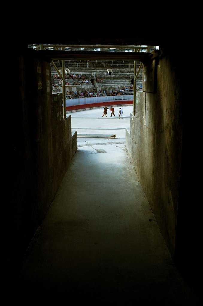 The show, Les Arenes d'Arles