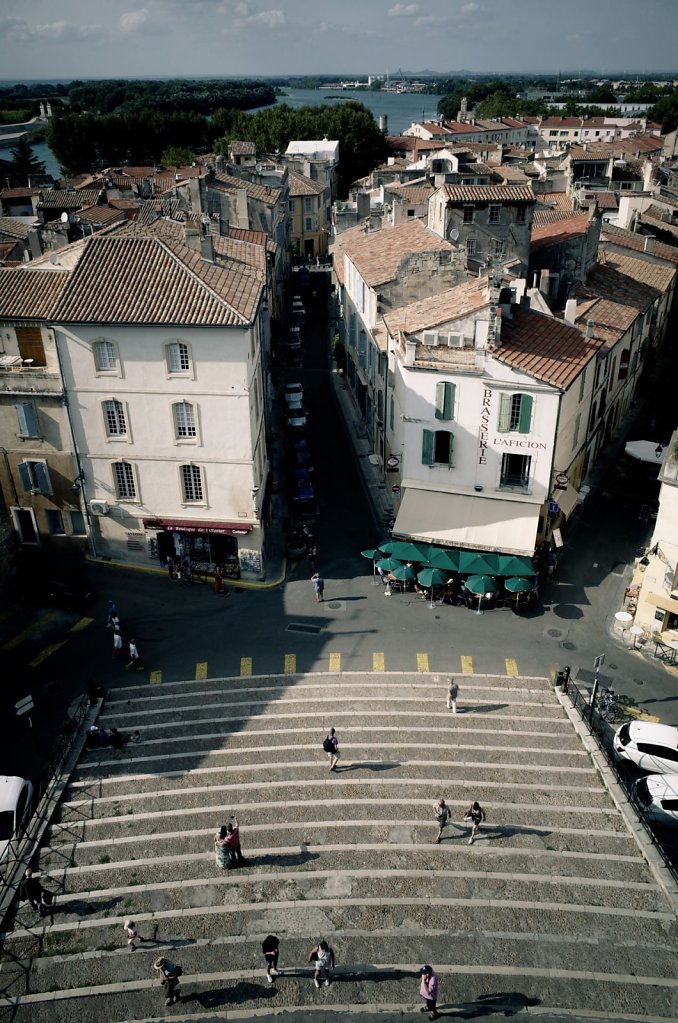View from les Arenes d'Arles