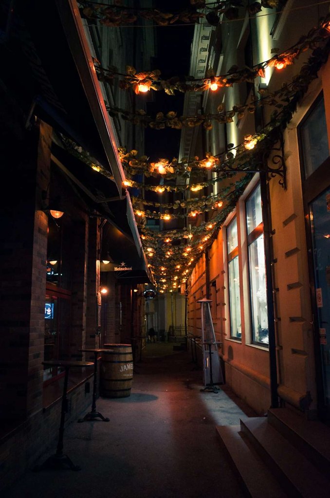 Old centre passageway, Bucharest