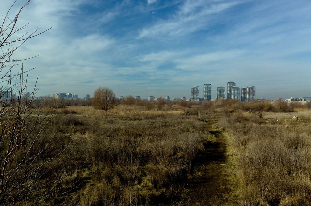 The edge of the city, Bucharest