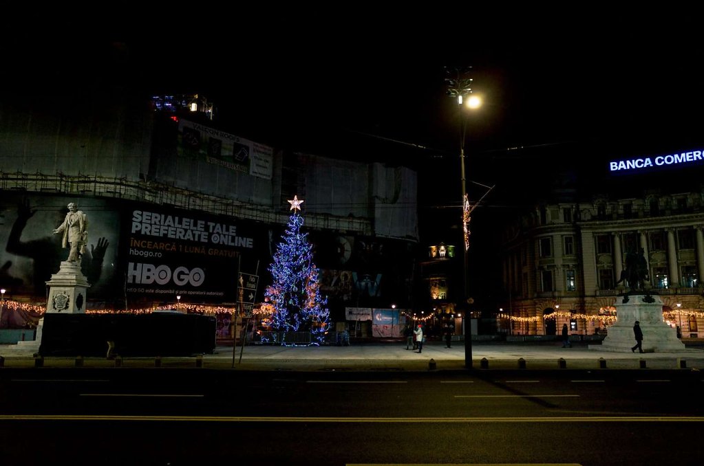 Christmas tree, Bucharest
