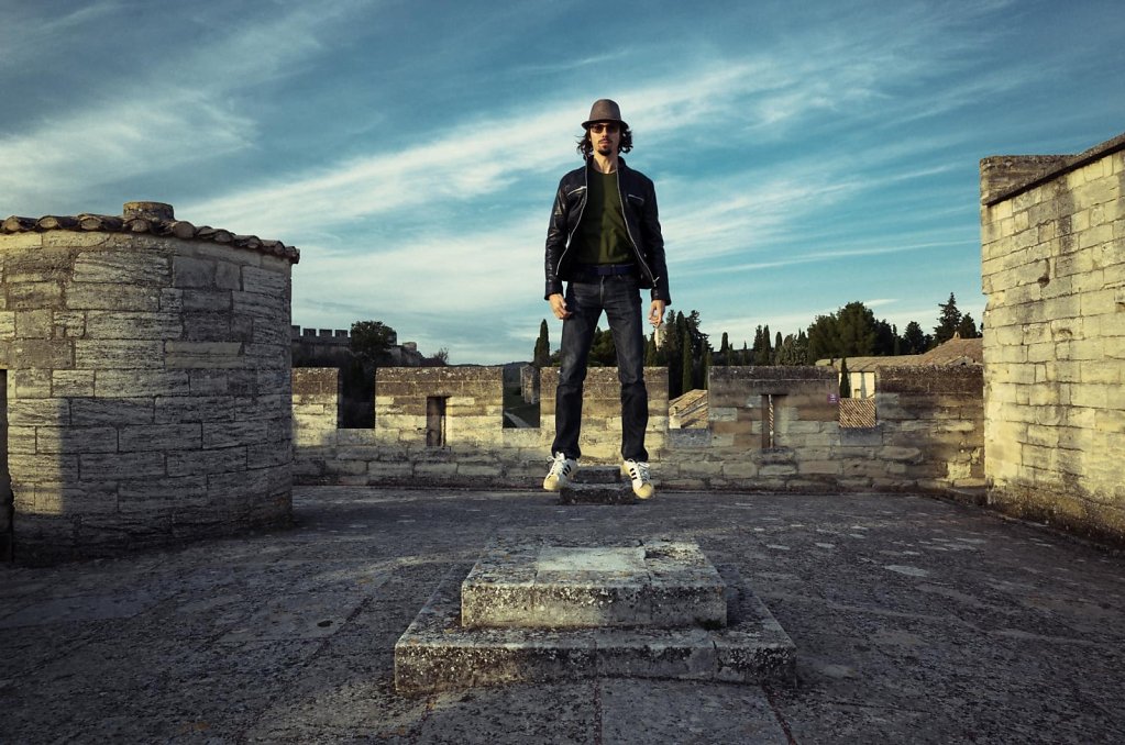 Floating on Fort Saint-Andre, Villeneuve-les-Avignon