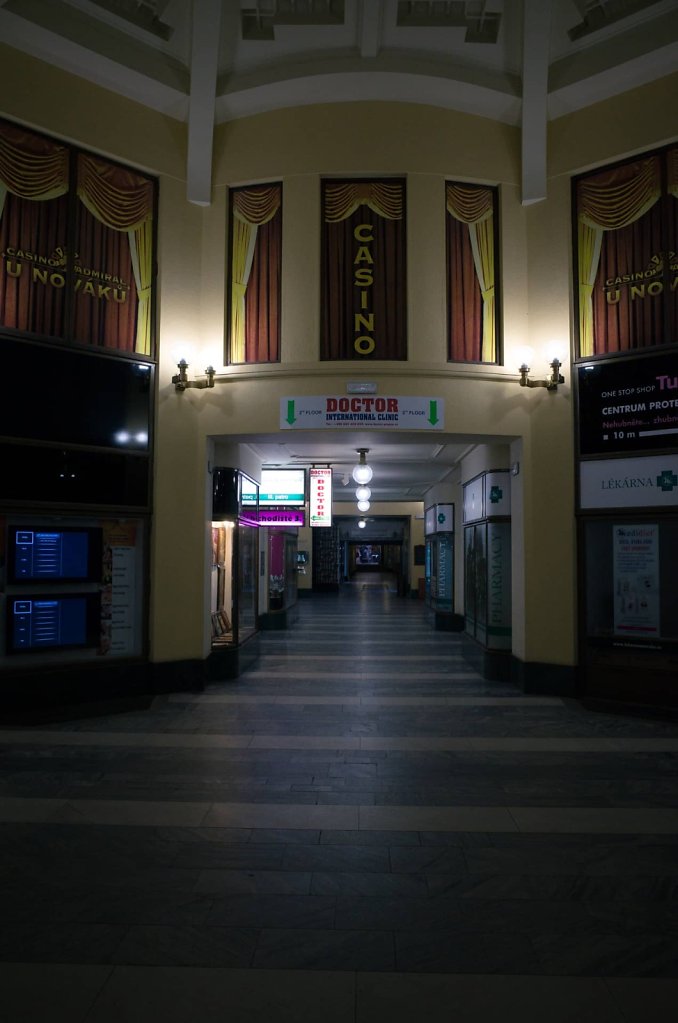 A deserted Lucerne, Prague