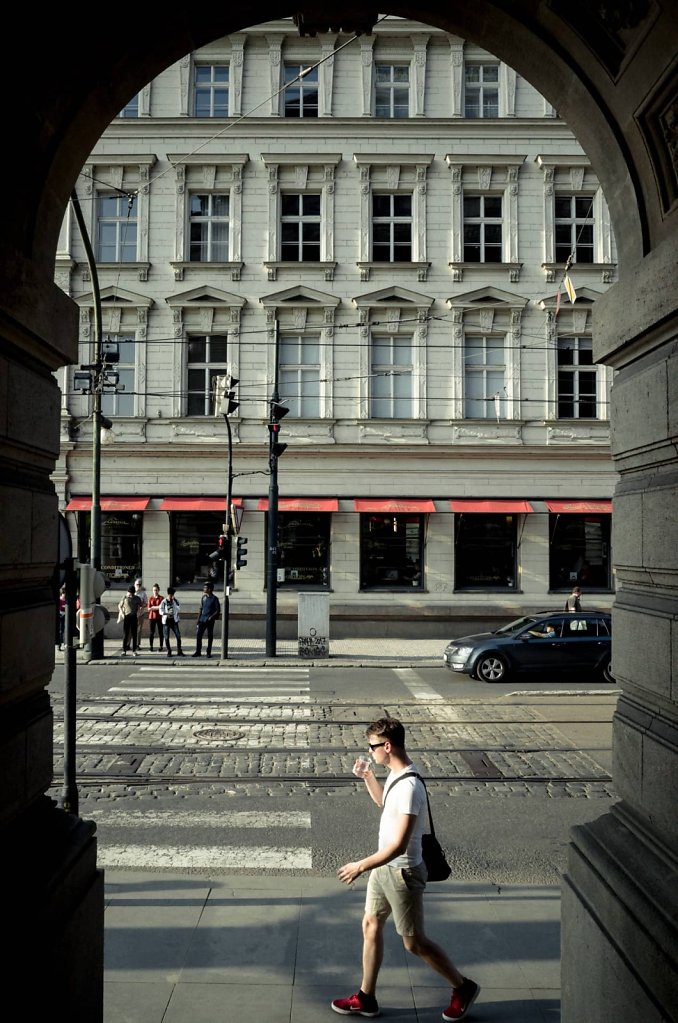 Arcade frame, Prague