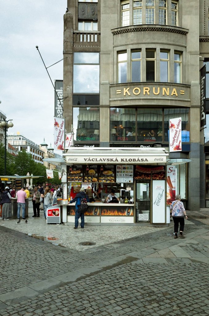 Wenceslas square, Prague