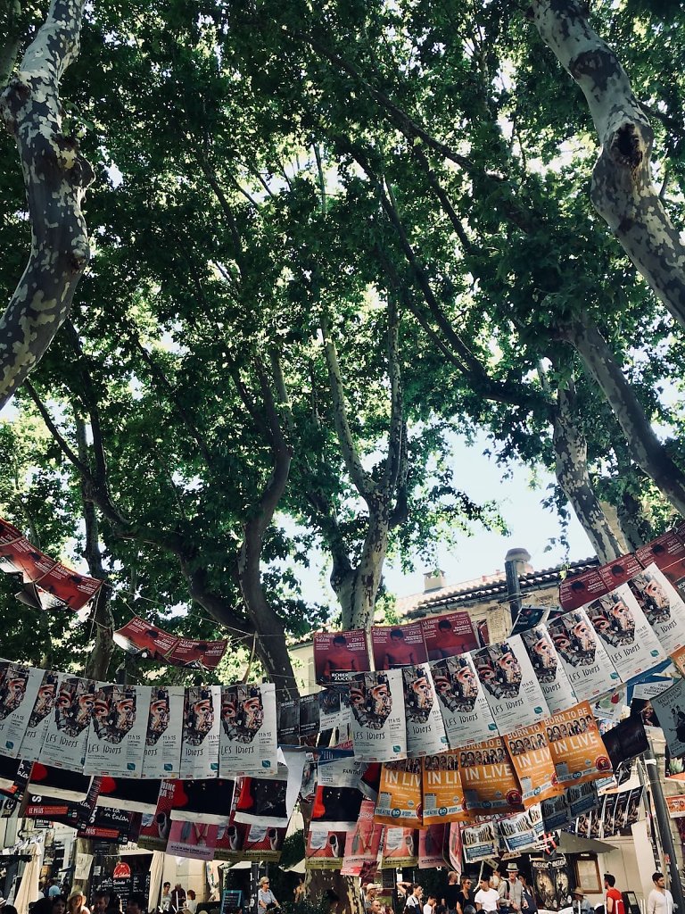 Place des Corps Saints, Avignon, 2018